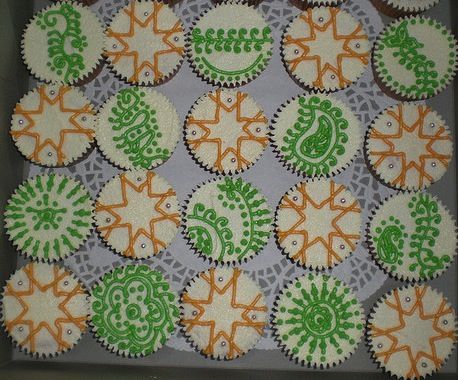 deepavali cupcake