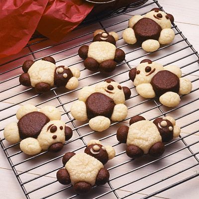 teddy bear cookie